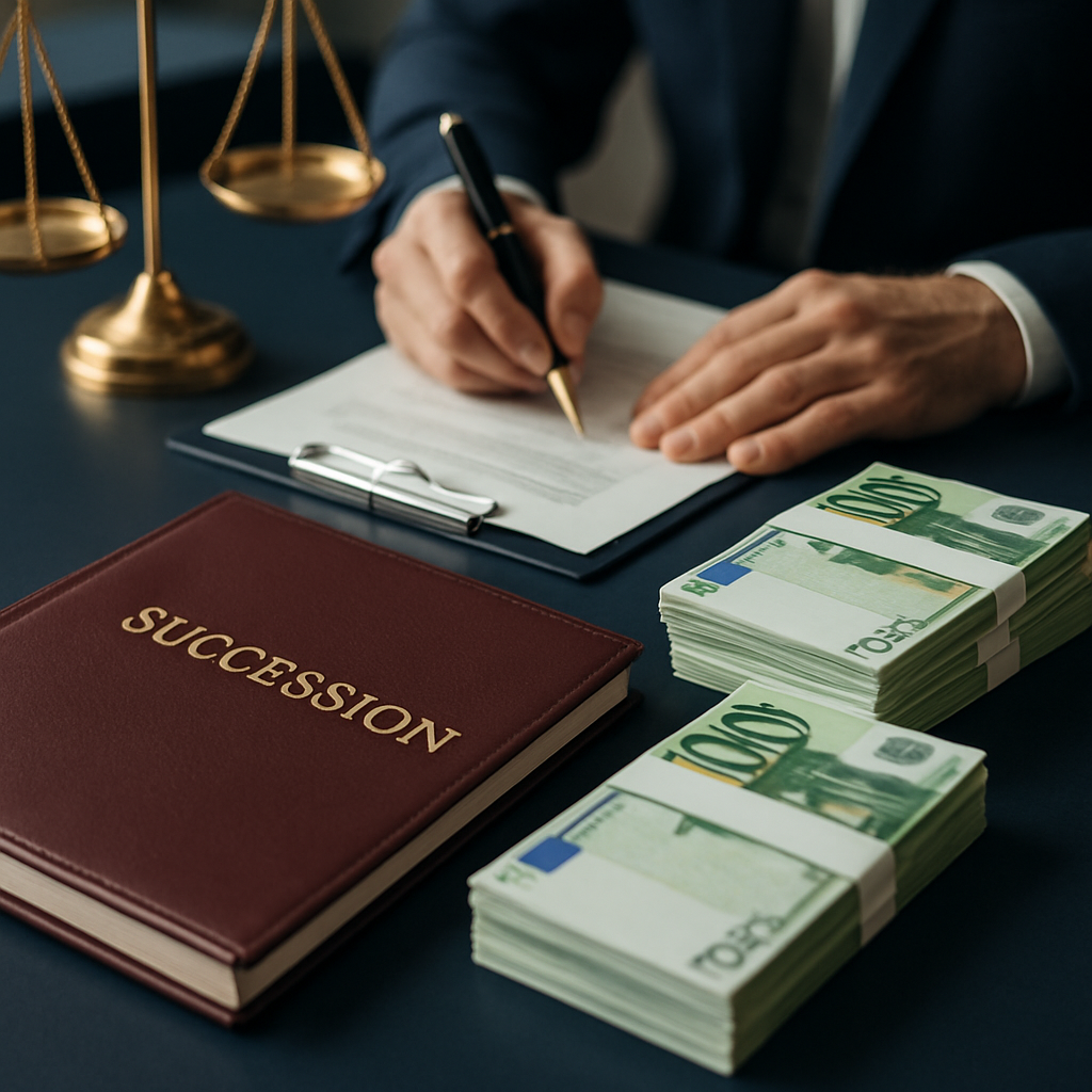 Le déblocage des fonds de succession chez le notaire