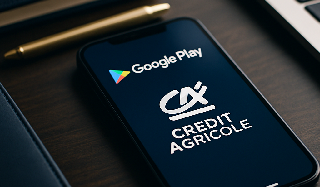 Crédit agricole maintenant sur Google Play
