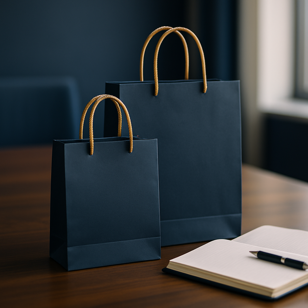 Sacs en papier personnalisés : Un excellent moyen de promouvoir votre entreprise