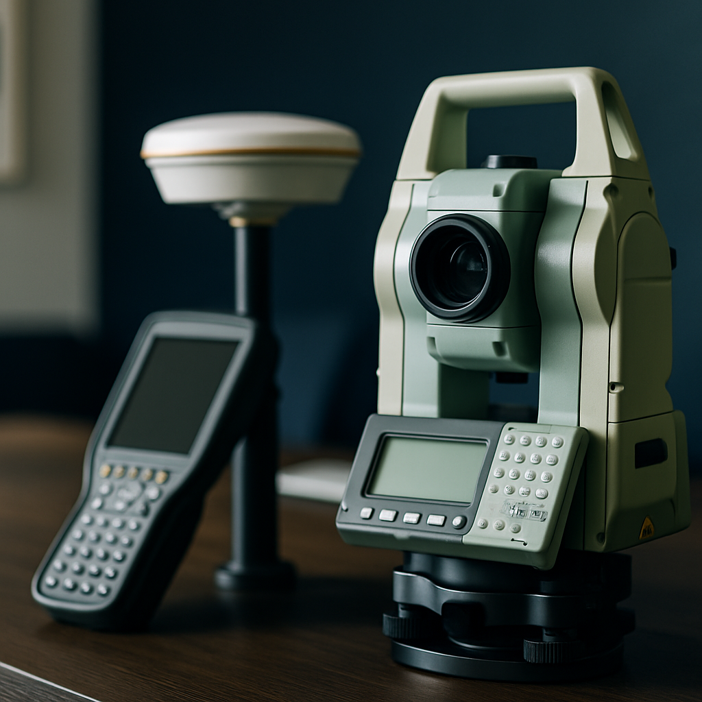 Topographie : 3 appareils que vous pouvez utiliser