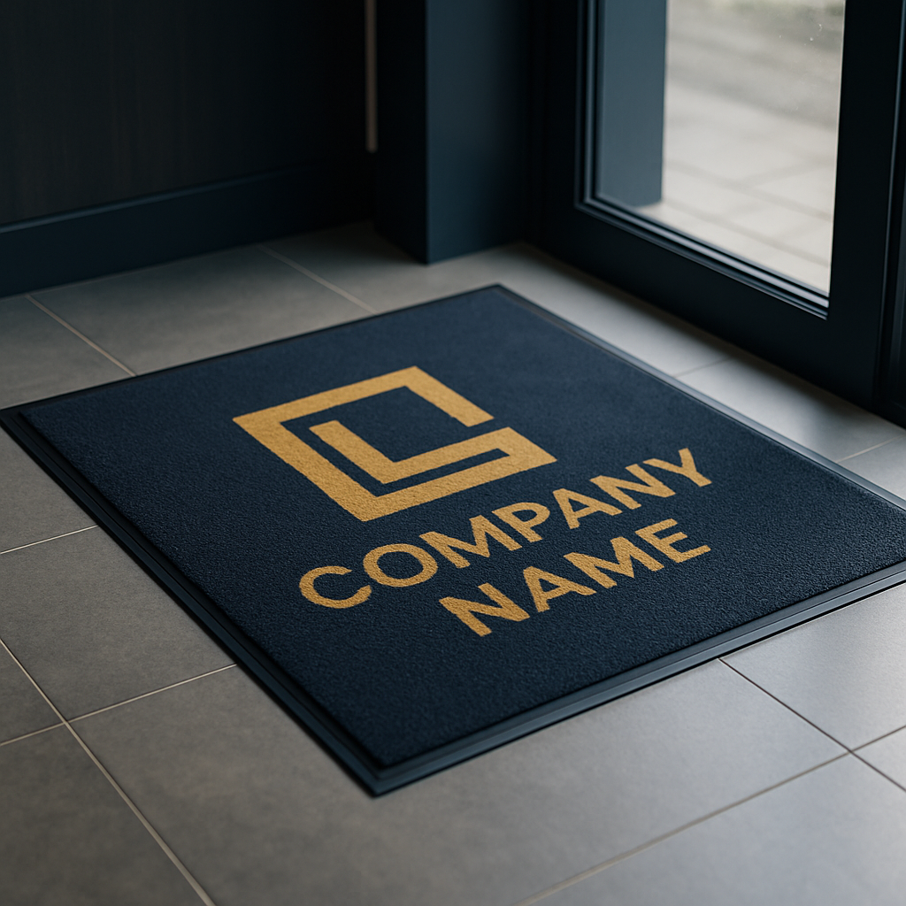Les tapis d'entrée avec logo professionnel pour une première impression positive...